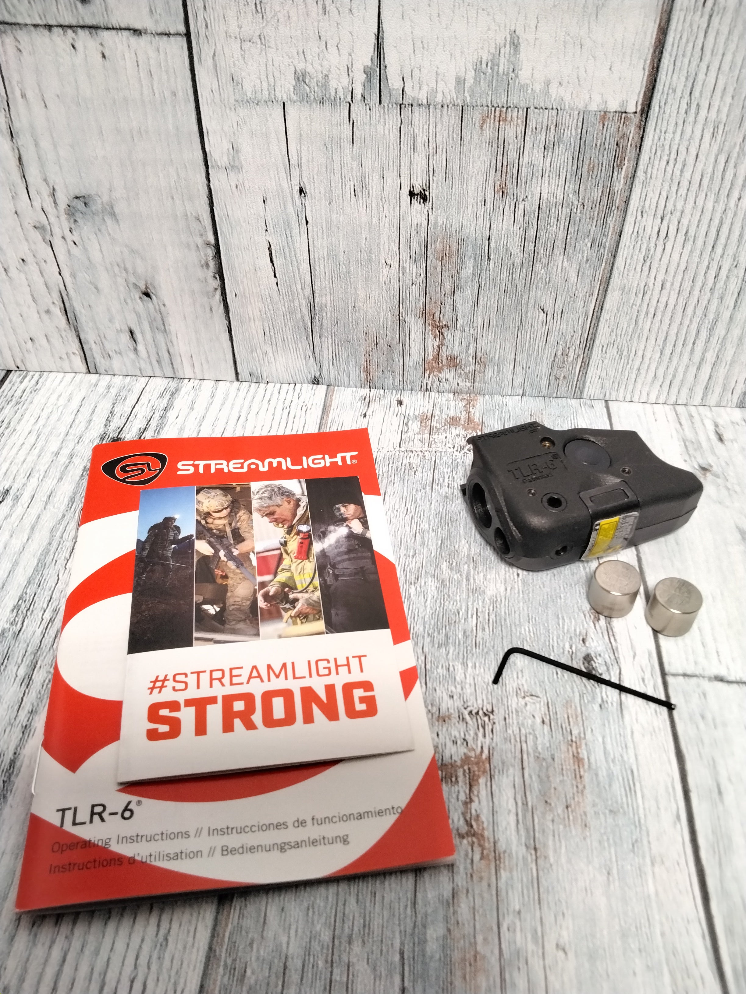 Streamlight 69290 TLR-6 Tactical Pistol Mount Flashlight 100 Lumen w/ Red Laser (7776128368878)